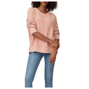 ELK Pink Cotton/Wool Rand Knit Sweater - Size 6